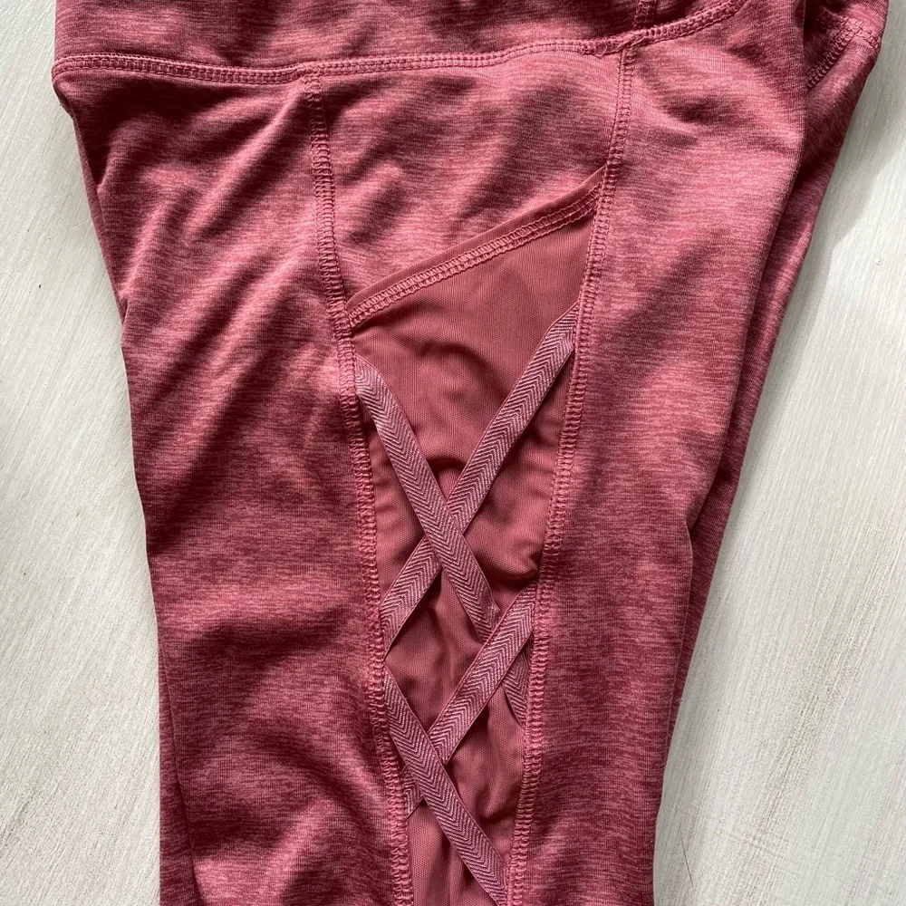 2/$20: Rosebloom Mesh Lattice Leggings for Girls